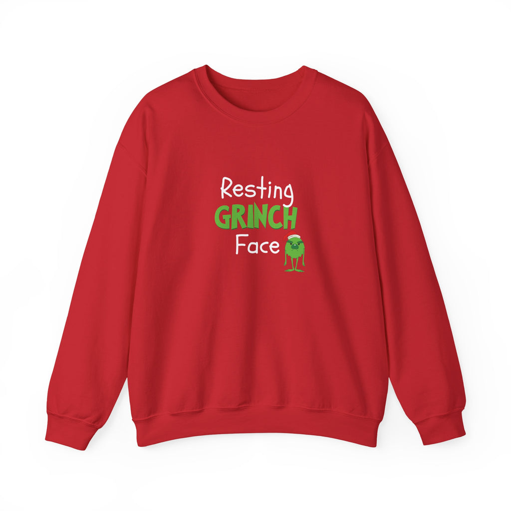 Unisex Resting Grinch Face Sweatshirt