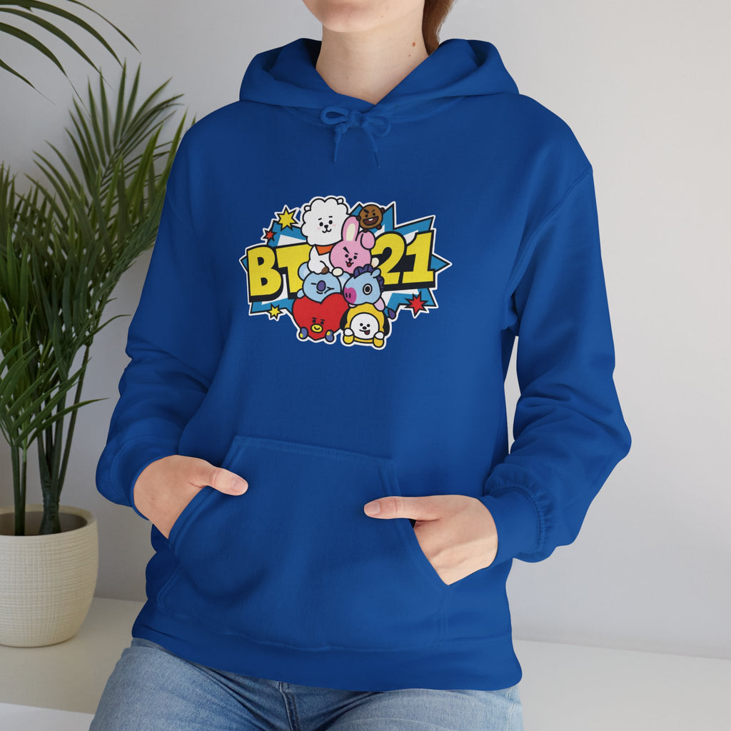 BT21 Graphic Unisex Hoodie