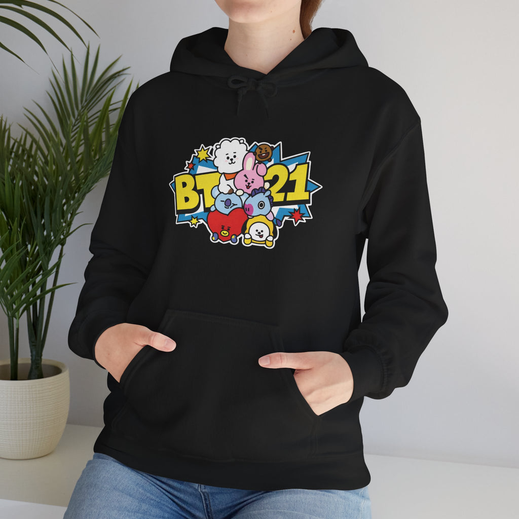 BT21 Graphic Unisex Hoodie