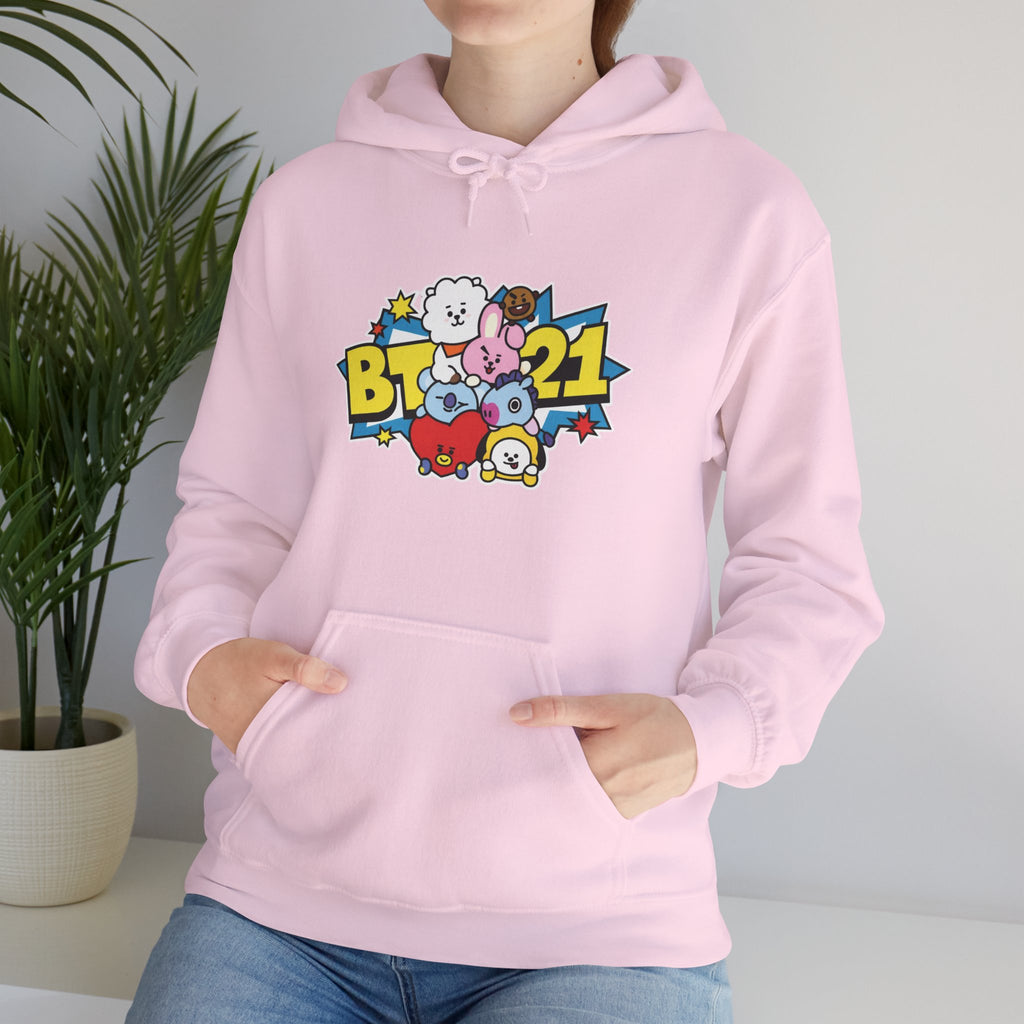 BT21 Graphic Unisex Hoodie