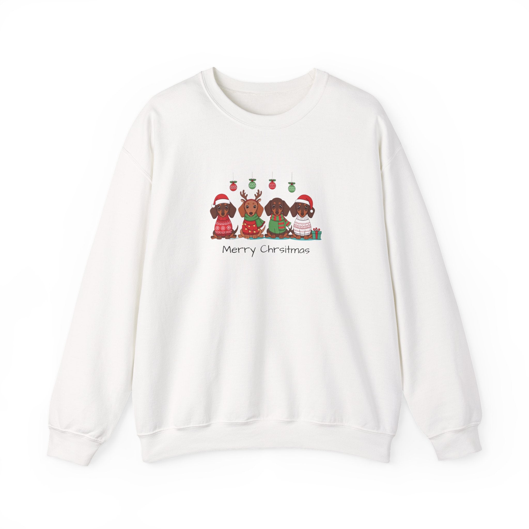 Christmas Dogs Crewneck Sweatshirt