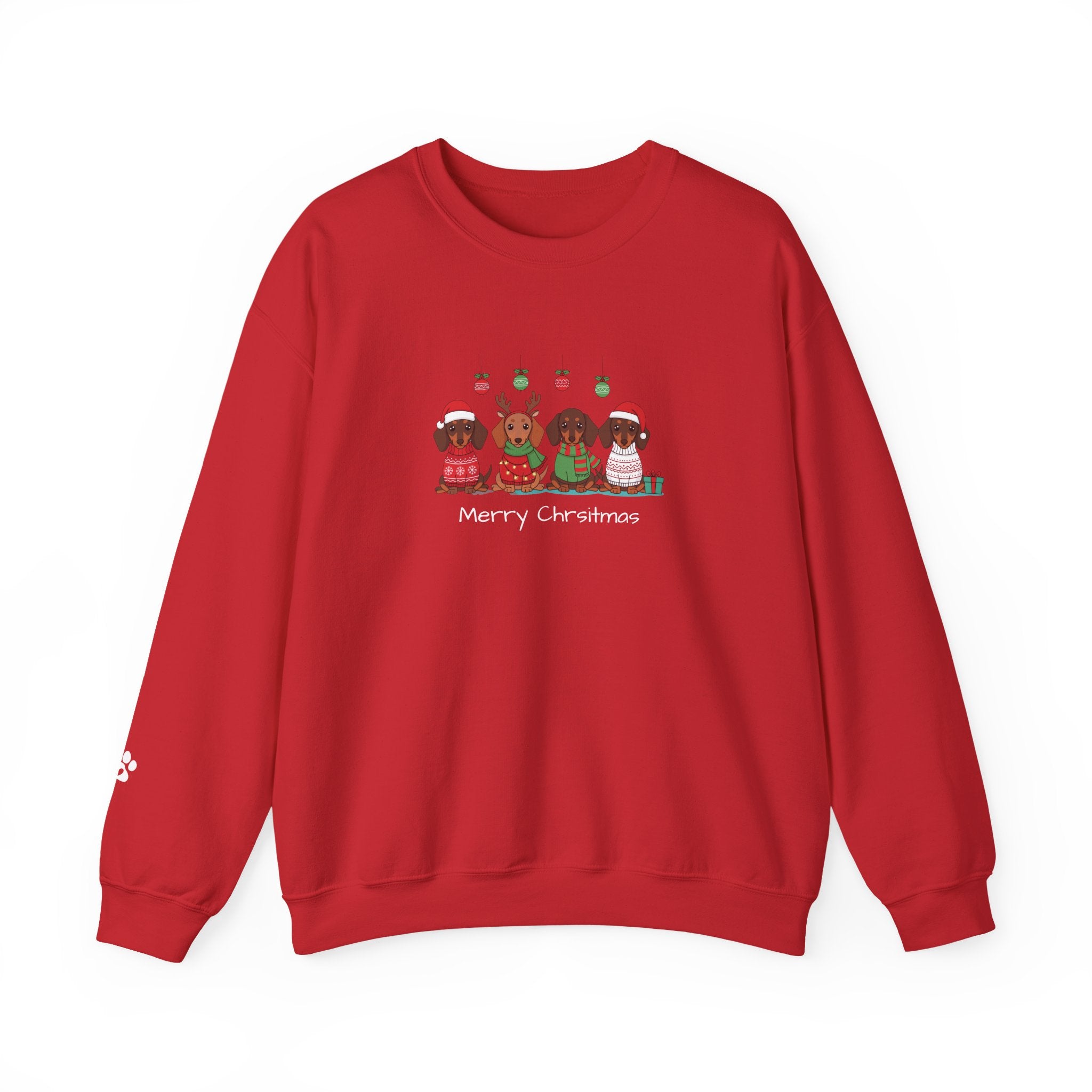 Christmas Dogs Crewneck Sweatshirt