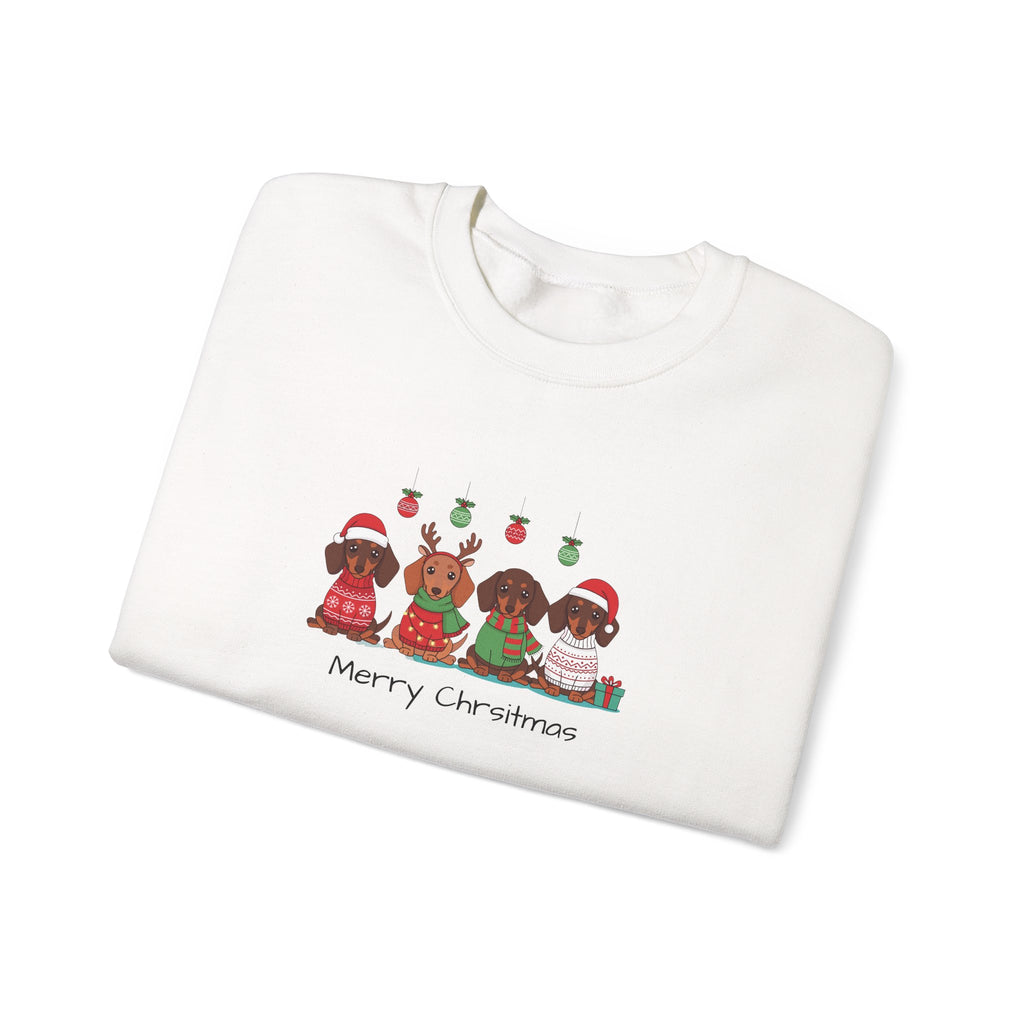 Christmas Dogs Crewneck Sweatshirt