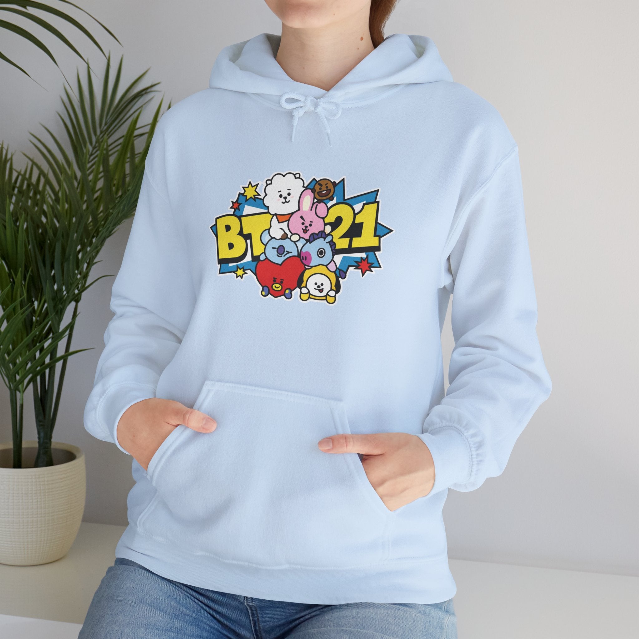 BT21 Graphic Unisex Hoodie