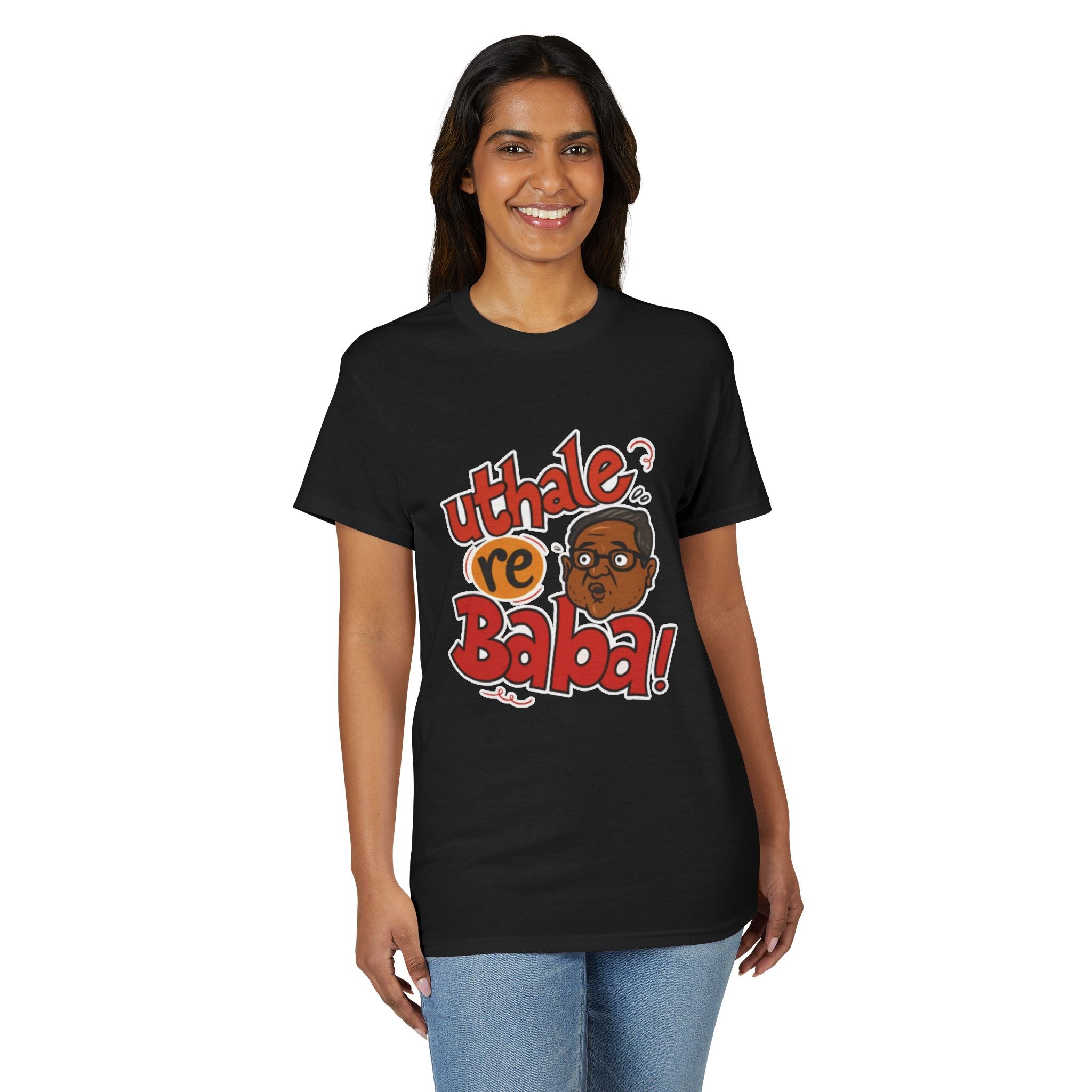 Uthale Re Baba- Baburau Meme Unisex Tshirt