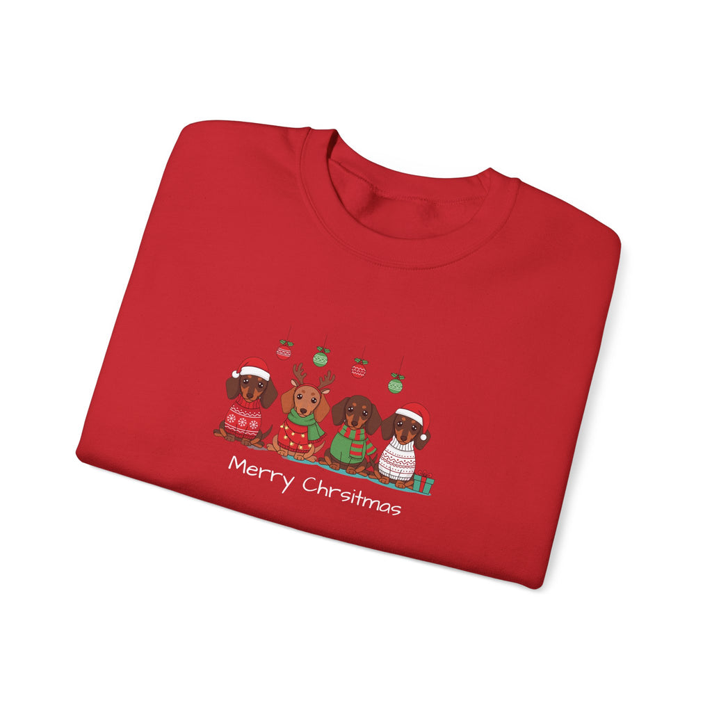 Christmas Dogs Crewneck Sweatshirt