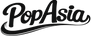 Black 'PopAsia' logo on a white background