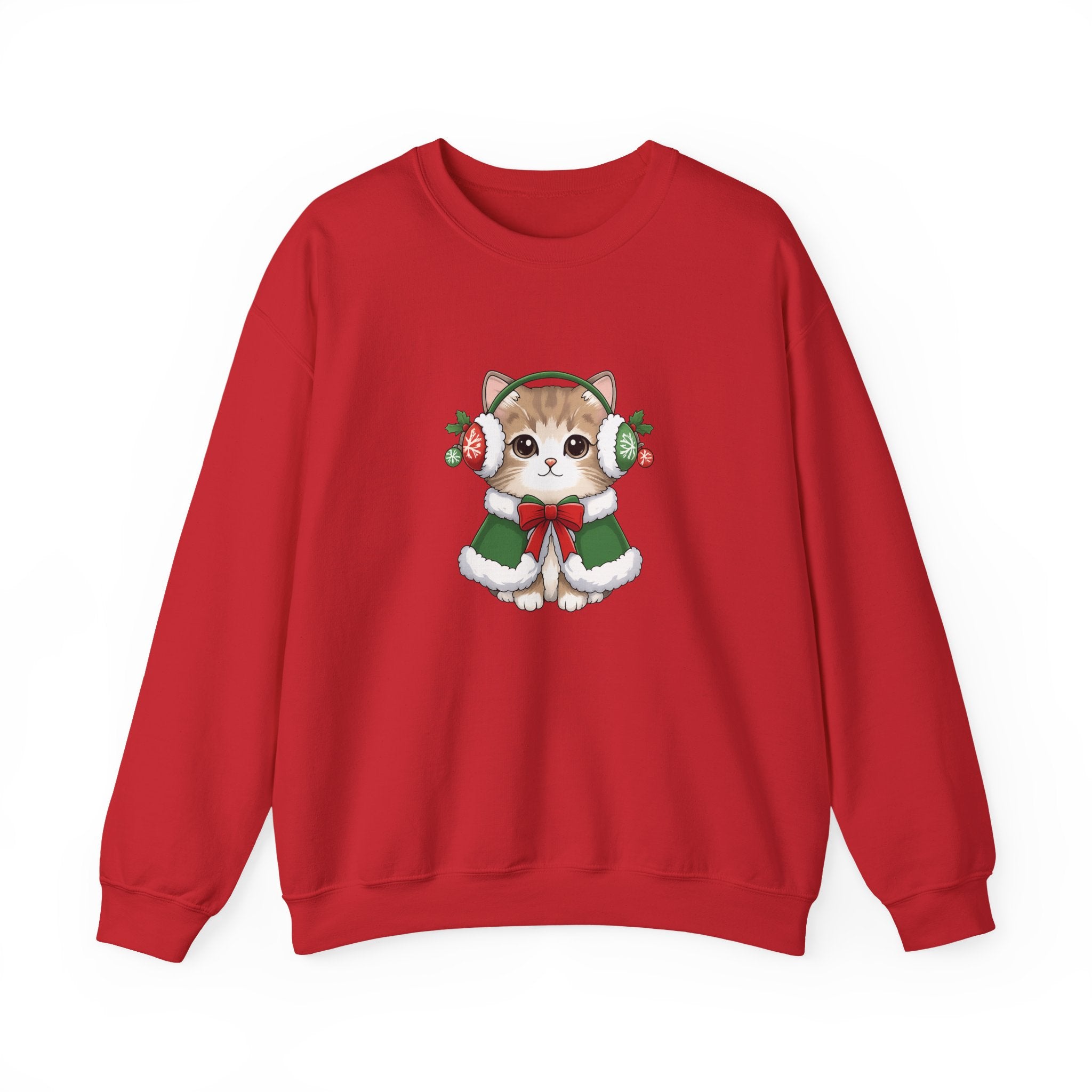 Christmas Cat Sweatshirt