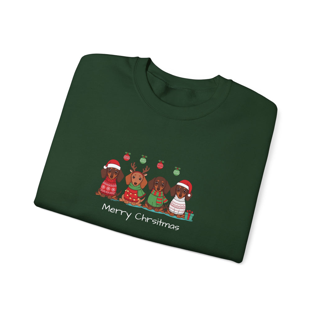Christmas Dogs Crewneck Sweatshirt