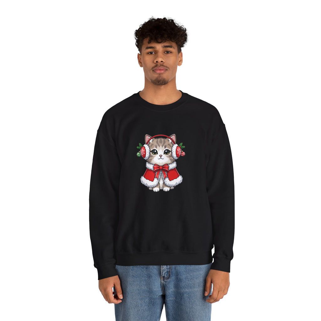 Christmas Cat Sweatshirt