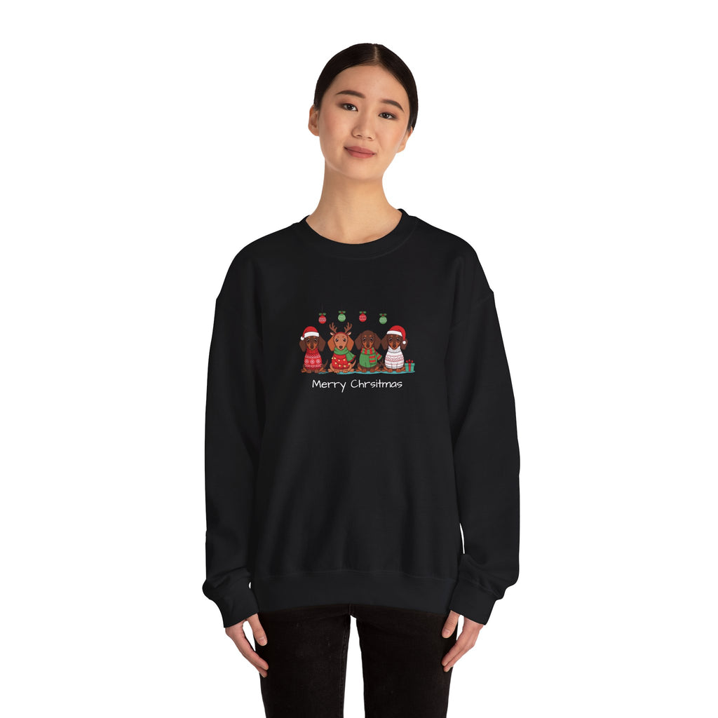 Christmas Dogs Crewneck Sweatshirt