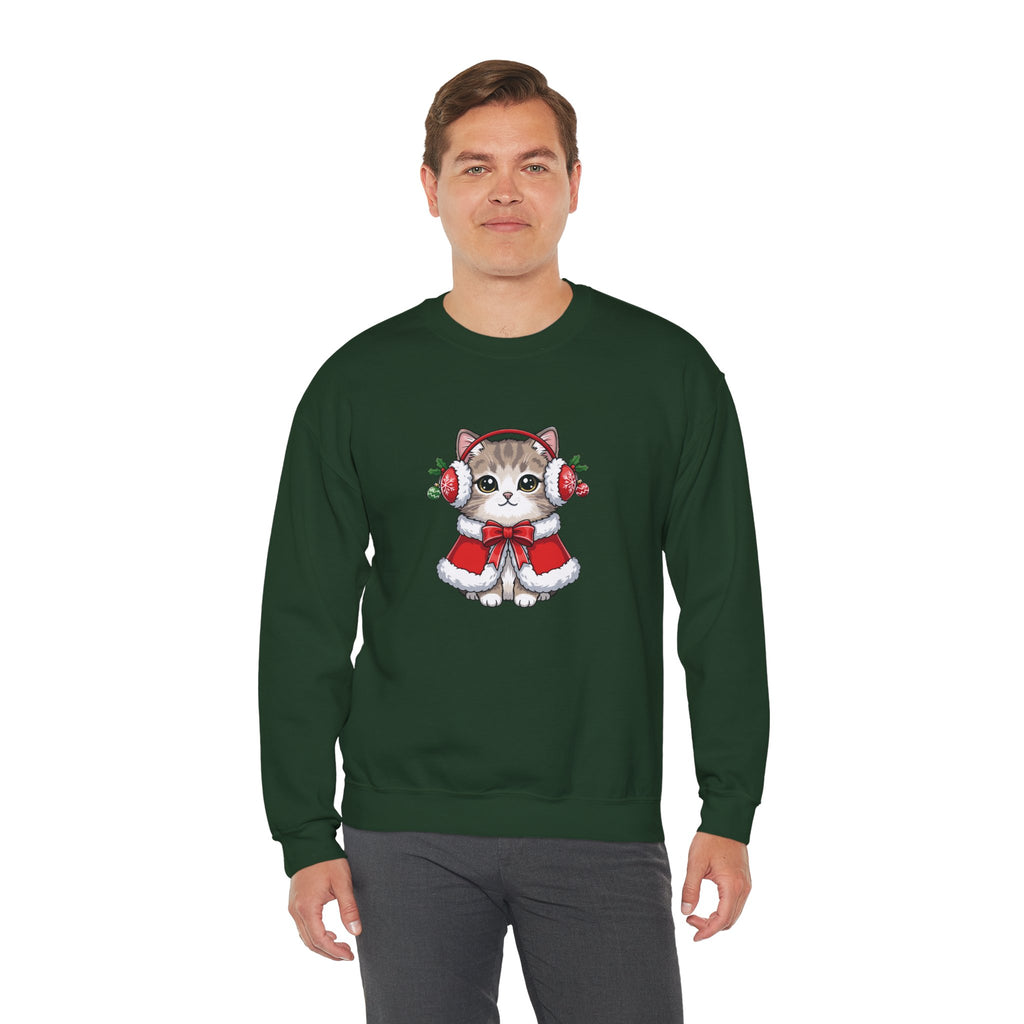 Christmas Cat Sweatshirt