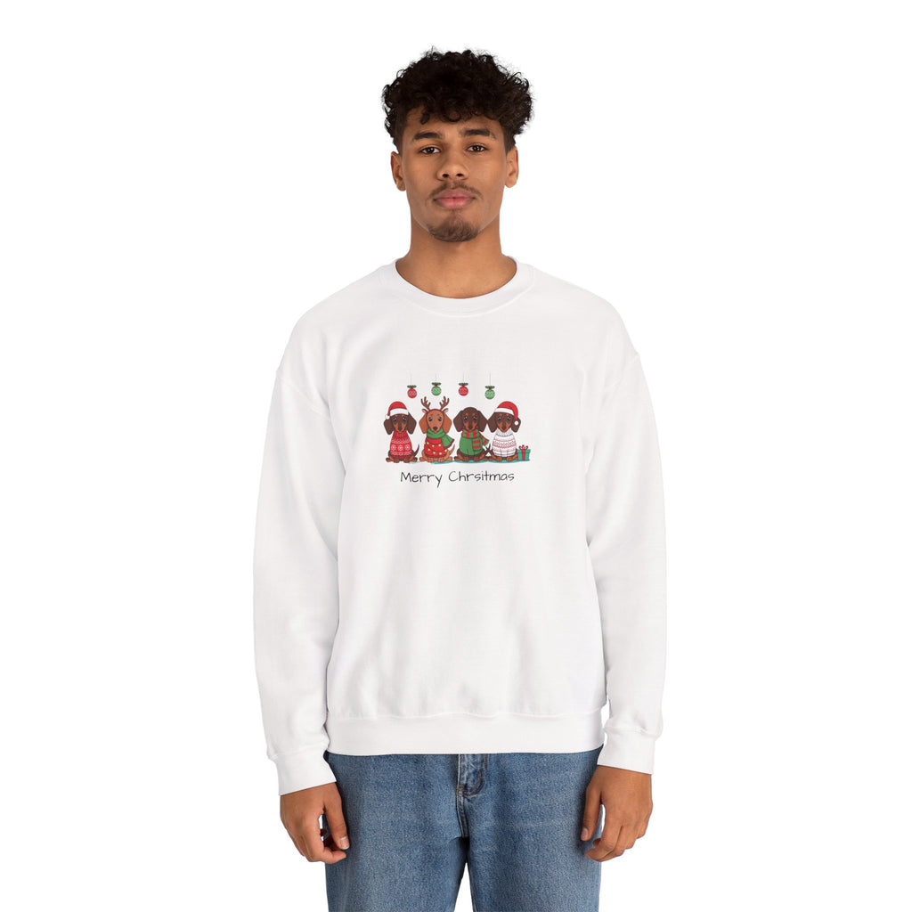 Christmas Dogs Crewneck Sweatshirt