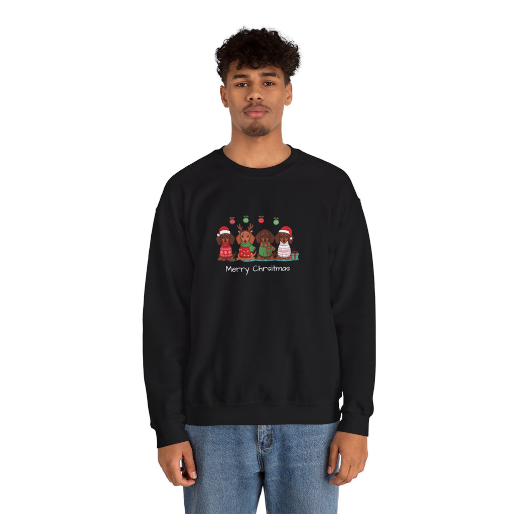 Christmas Dogs Crewneck Sweatshirt